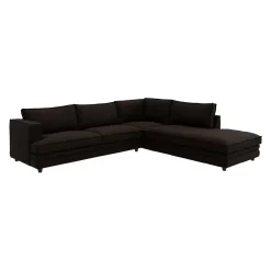 Outlet ILVA Agir højrevendt hjørnesofa med pufafslutning