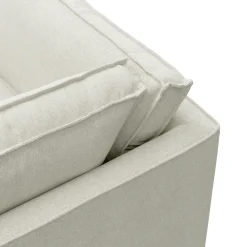 New ILVA Agir venstrevendt hjørnesofa med pufafslutning