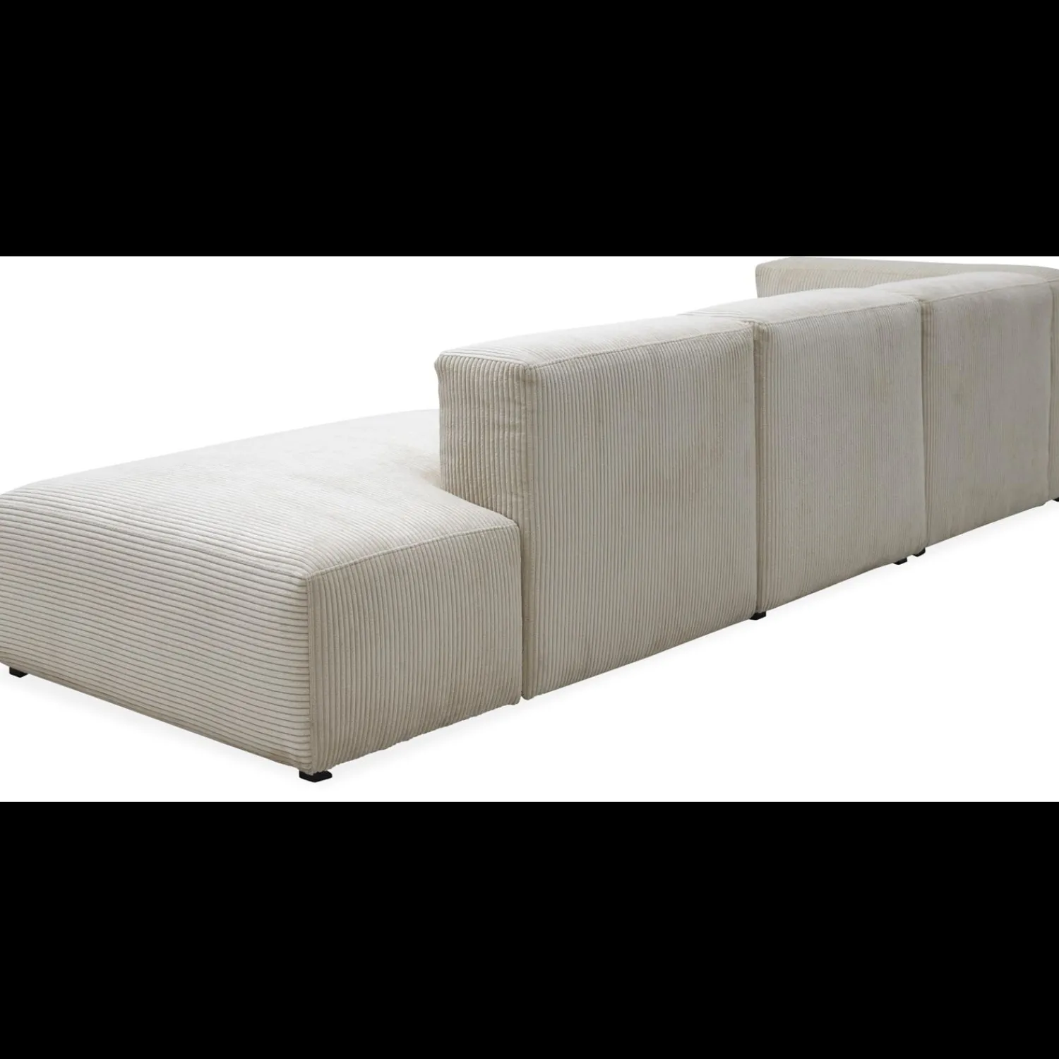Discount ILVA Aimee Sofa med chaiselong og pufafslutning