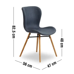 Discount ILVA Ally Spisebordsstol