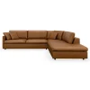 Clearance ILVA Angolo højrevendt sofa med pufafslutning