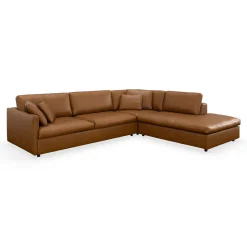 Clearance ILVA Angolo højrevendt sofa med pufafslutning