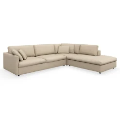 Best ILVA Angolo højrevendt sofa med pufafslutning