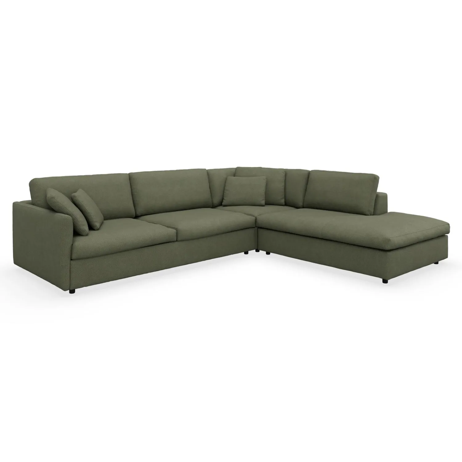 Sale ILVA Angolo højrevendt sofa med pufafslutning