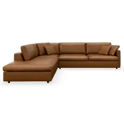 Hot ILVA Angolo venstrevendt sofa med pufafslutning