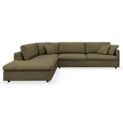 Outlet ILVA Angolo venstrevendt sofa med pufafslutning