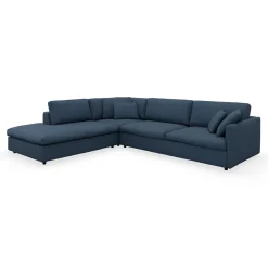 ILVA Angolo venstrevendt sofa med pufafslutning