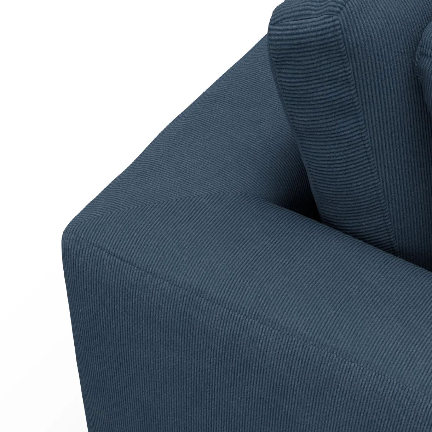 ILVA Angolo venstrevendt sofa med pufafslutning