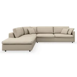 Online ILVA Angolo venstrevendt sofa med pufafslutning