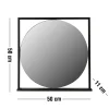 Hot ILVA Asgard Spejl 50 x 50 x 11 cm