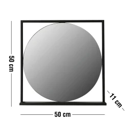 Hot ILVA Asgard Spejl 50 x 50 x 11 cm