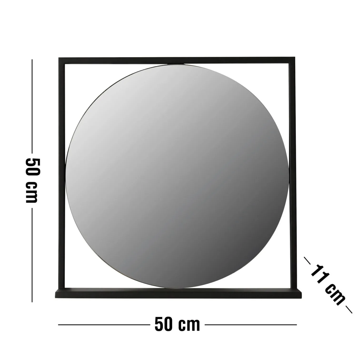 Hot ILVA Asgard Spejl 50 x 50 x 11 cm