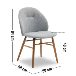 Clearance ILVA Ashton v2 Spisebordsstol