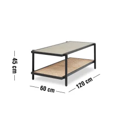 New ILVA Athen Loungebord 120 x 60 x 45 cm