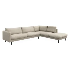 Best ILVA Bjorn højrevendt sofa med pufafslutning