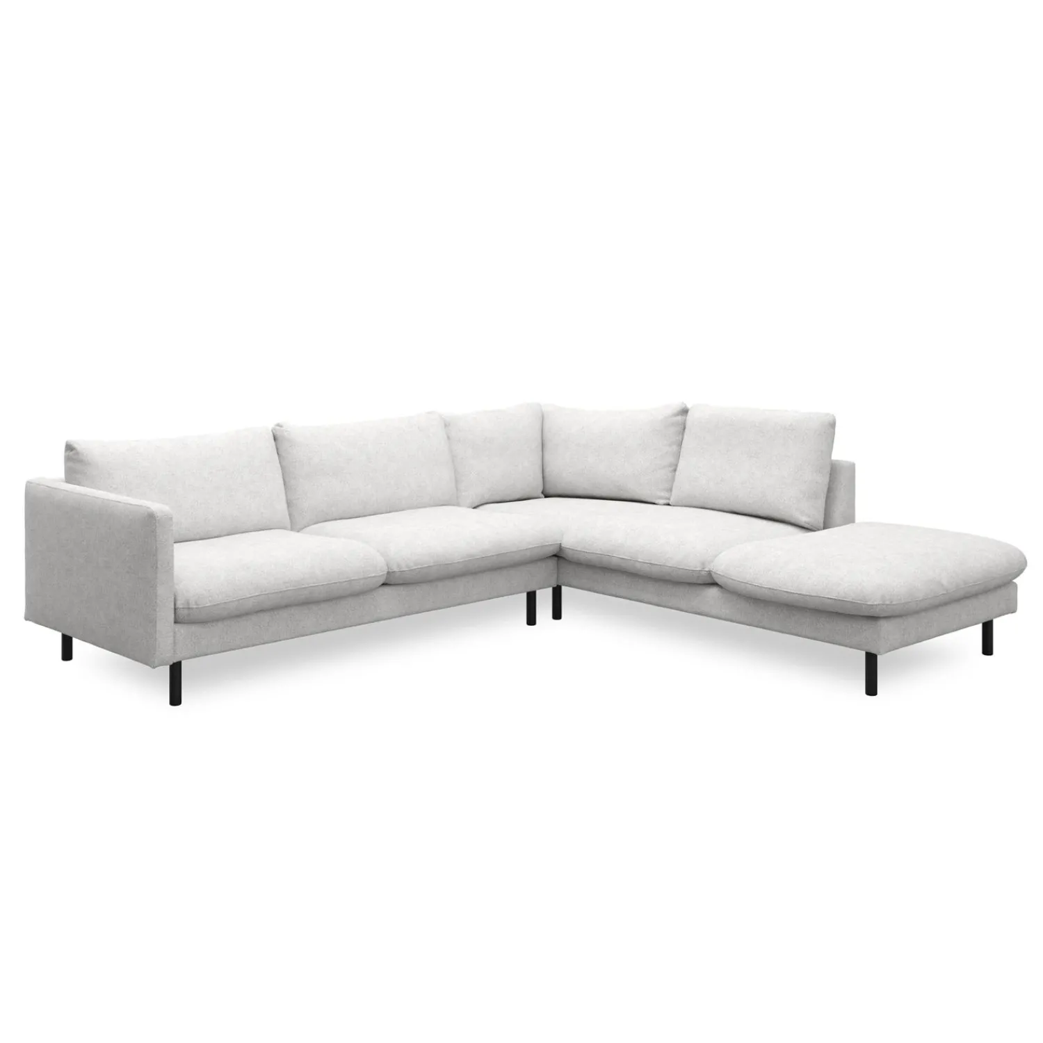 Outlet ILVA Bjorn højrevendt sofa med pufafslutning