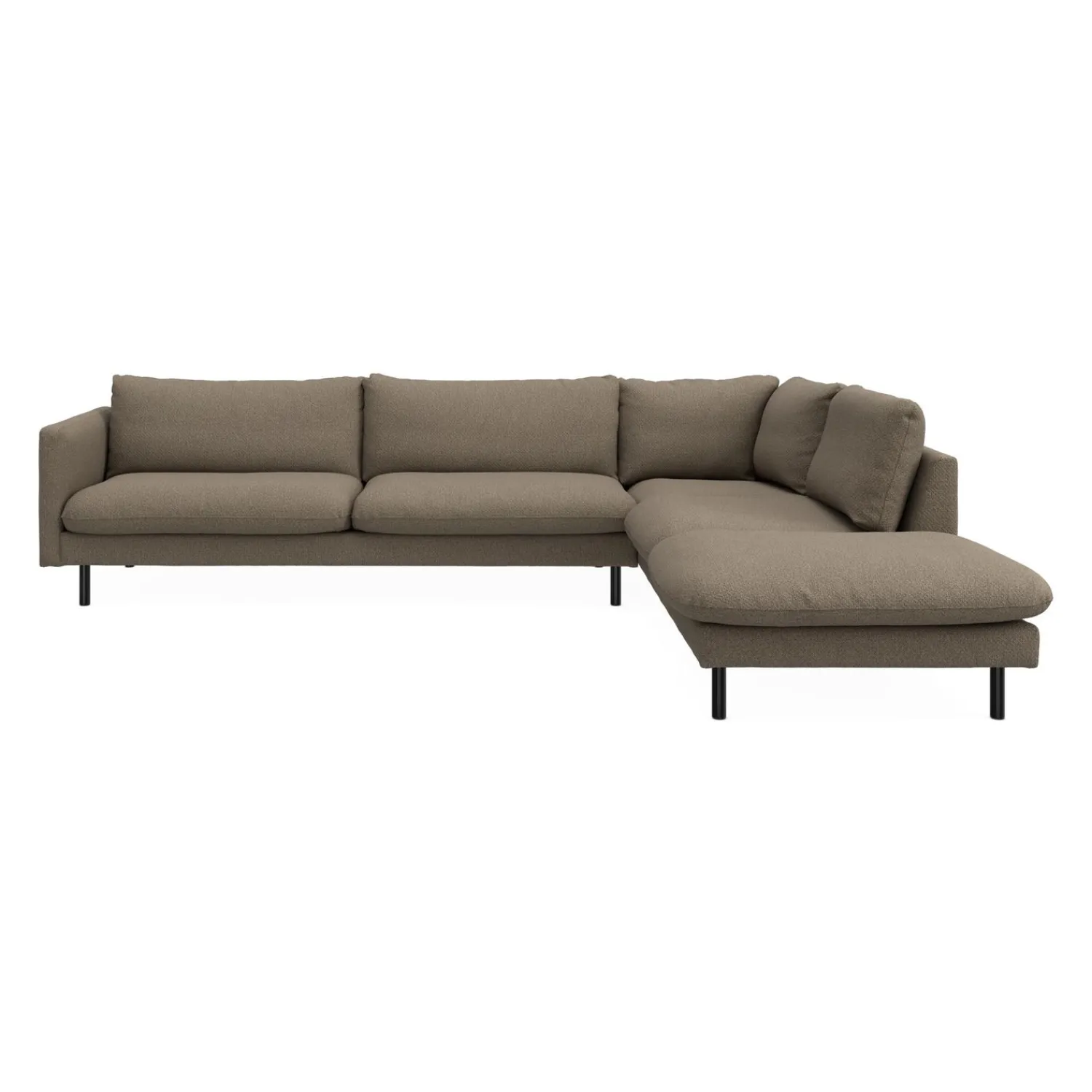 Clearance ILVA Bjorn højrevendt sofa med pufafslutning