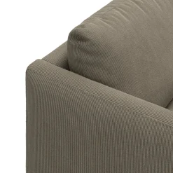 ILVA Bjorn højrevendt sofa med pufafslutning