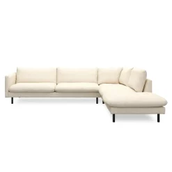 Best ILVA Bjorn højrevendt sofa med pufafslutning