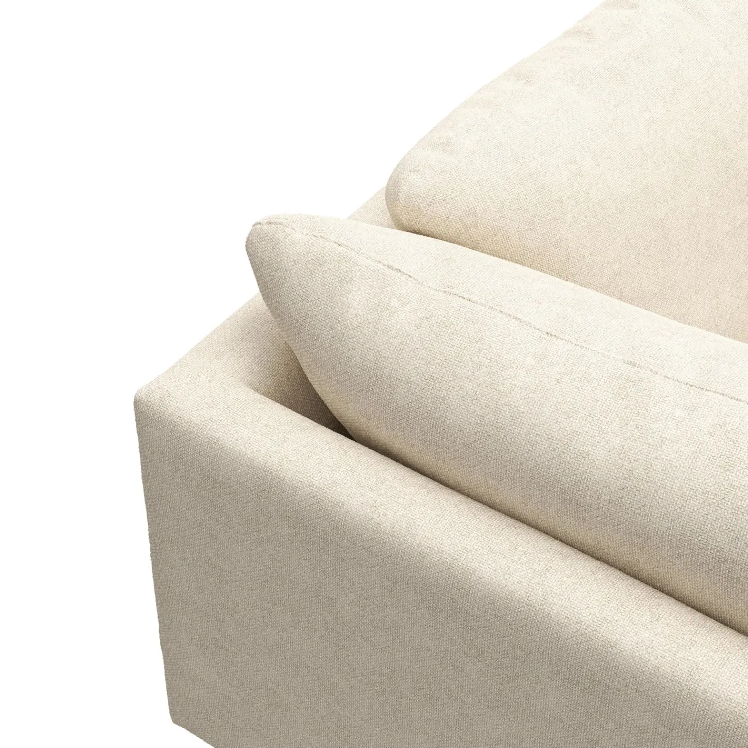 Best ILVA Bjorn højrevendt sofa med pufafslutning