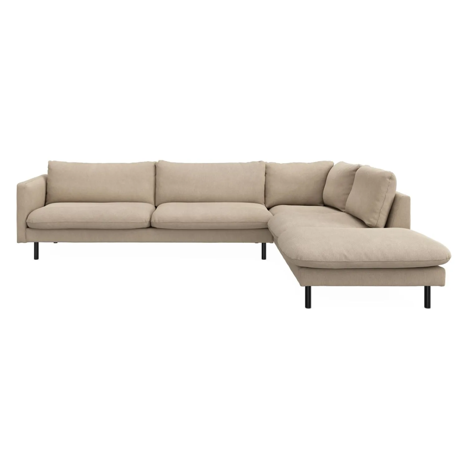 Best ILVA Bjorn højrevendt sofa med pufafslutning