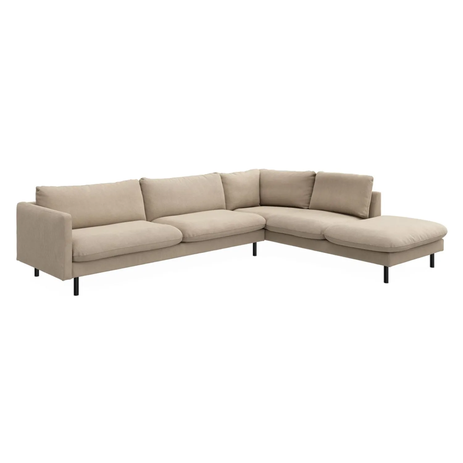 Best ILVA Bjorn højrevendt sofa med pufafslutning