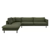 Hot ILVA Bjorn venstrevendt sofa med pufafslutning