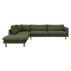 Hot ILVA Bjorn venstrevendt sofa med pufafslutning