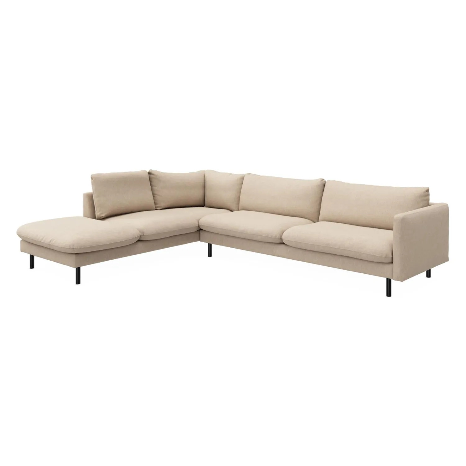 Hot ILVA Bjorn venstrevendt sofa med pufafslutning