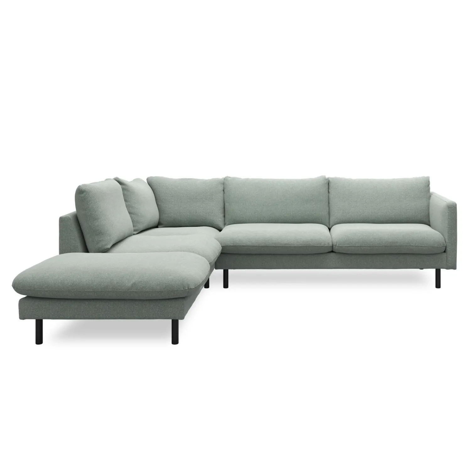 Best ILVA Bjorn venstrevendt sofa med pufafslutning