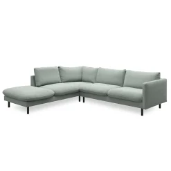 Best ILVA Bjorn venstrevendt sofa med pufafslutning