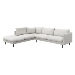 Hot ILVA Bjorn venstrevendt sofa med pufafslutning