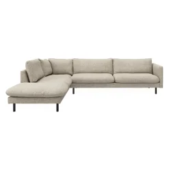 Best ILVA Bjorn venstrevendt sofa med pufafslutning