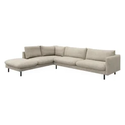 Best ILVA Bjorn venstrevendt sofa med pufafslutning