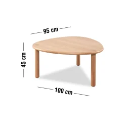 Best ILVA Bowi Sofabord 100 x 45 x 95 cm