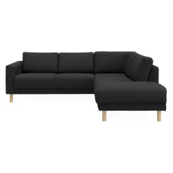 Discount ILVA Cleveland højrevendt sofa med pufafslutning