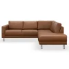 New ILVA Cleveland højrevendt sofa med pufafslutning
