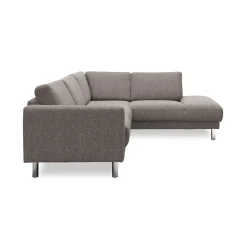 Discount ILVA Cleveland højrevendt sofa med pufafslutning