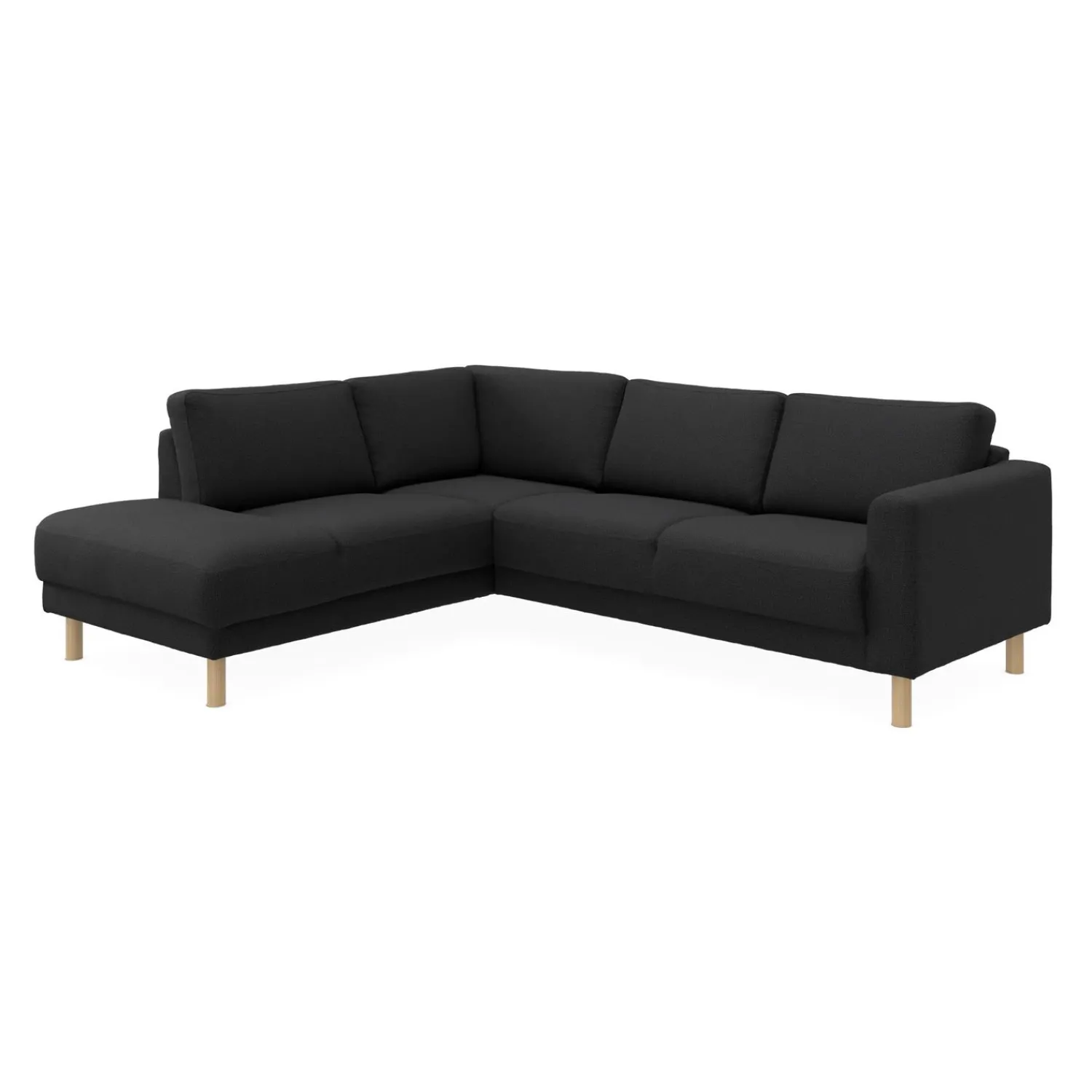 Hot ILVA cleveland venstrevendt sofa med pufafslutning