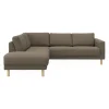 New ILVA cleveland venstrevendt sofa med pufafslutning