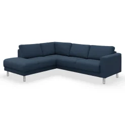 Best ILVA cleveland venstrevendt sofa med pufafslutning