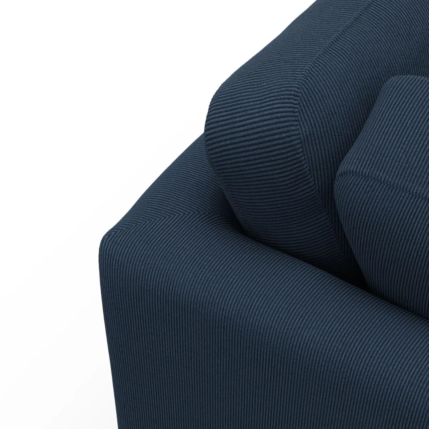 Best ILVA cleveland venstrevendt sofa med pufafslutning