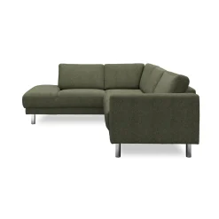 Discount ILVA cleveland venstrevendt sofa med pufafslutning