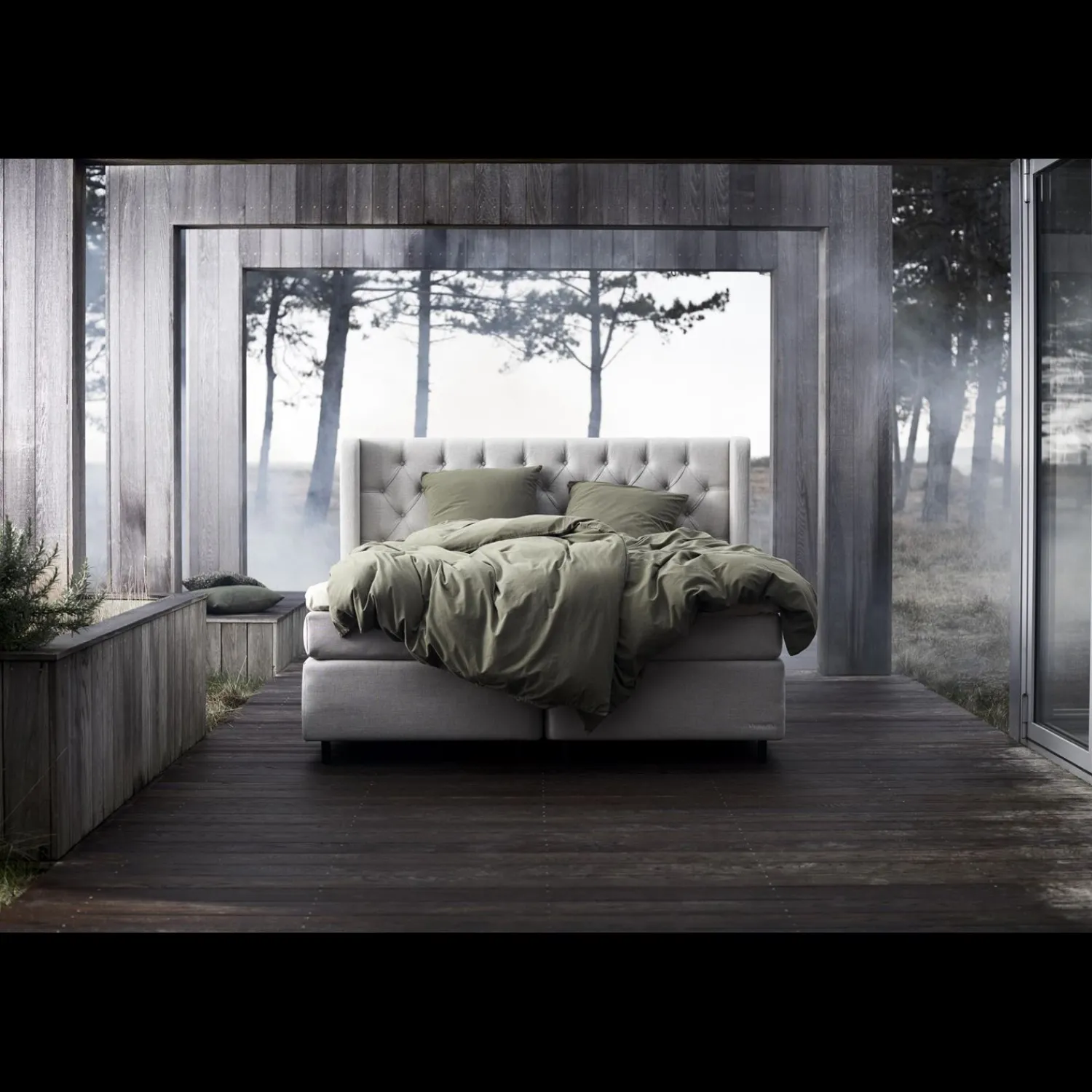 New ILVA Dunlopillo Passion inkl. 10 cm Supreme Cool topmadras, 180 x 200 cm kontinentalseng