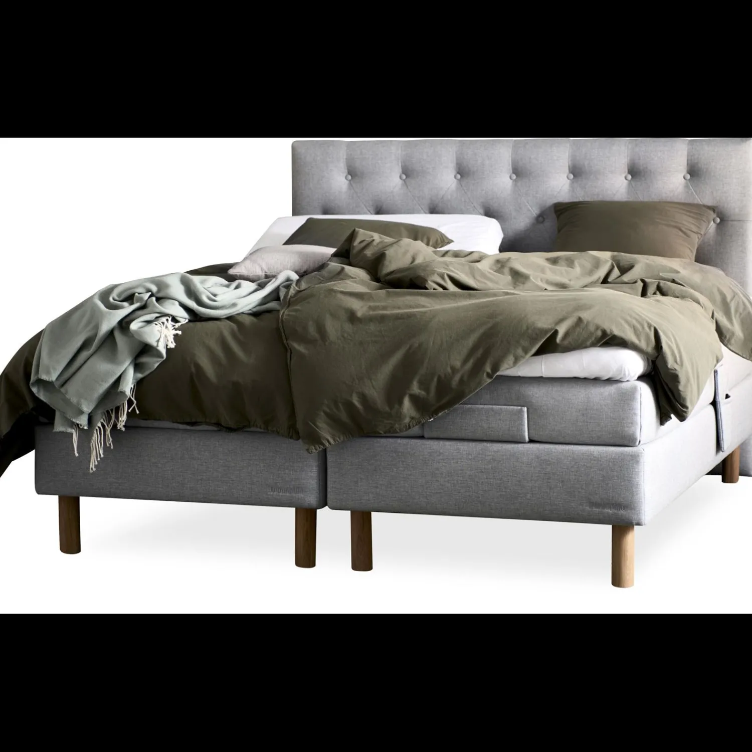 Hot ILVA Dunlopillo Pure inkl. 10 cm Supreme duo topmadras, 180 x 200 cm elevationsseng