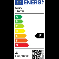 Discount ILVA Eglo LED pære 10,5 x 6 cm sokkel e27