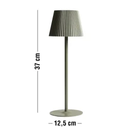 New ILVA Filipstad Bordlampe genopladelig