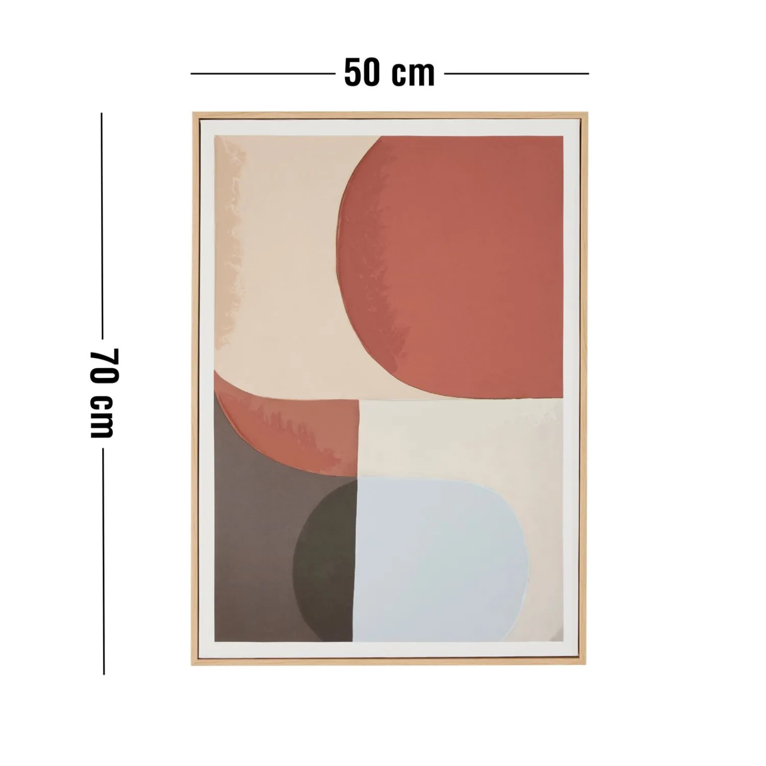 Sale ILVA Franka Lærreds billede 50 x 70 x 3,5 cm