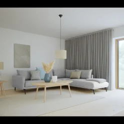 Clearance ILVA Hallsberg højrevendt sofa med pufafslutning