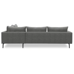 Online ILVA Hallsberg højrevendt sofa med pufafslutning